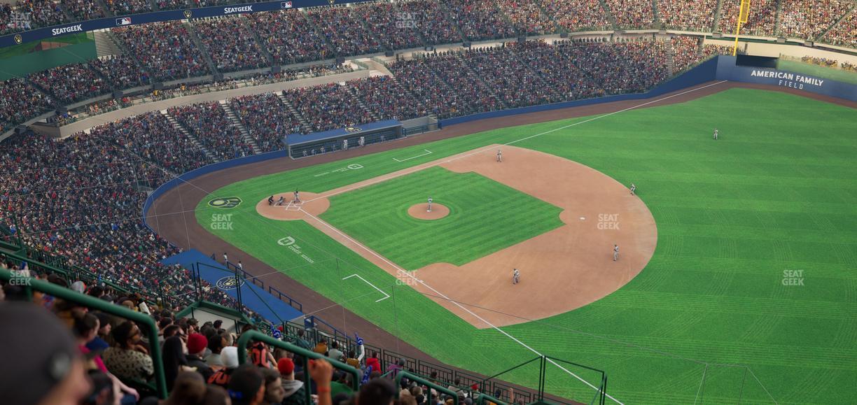 American Family Field - Section 409 Seat View