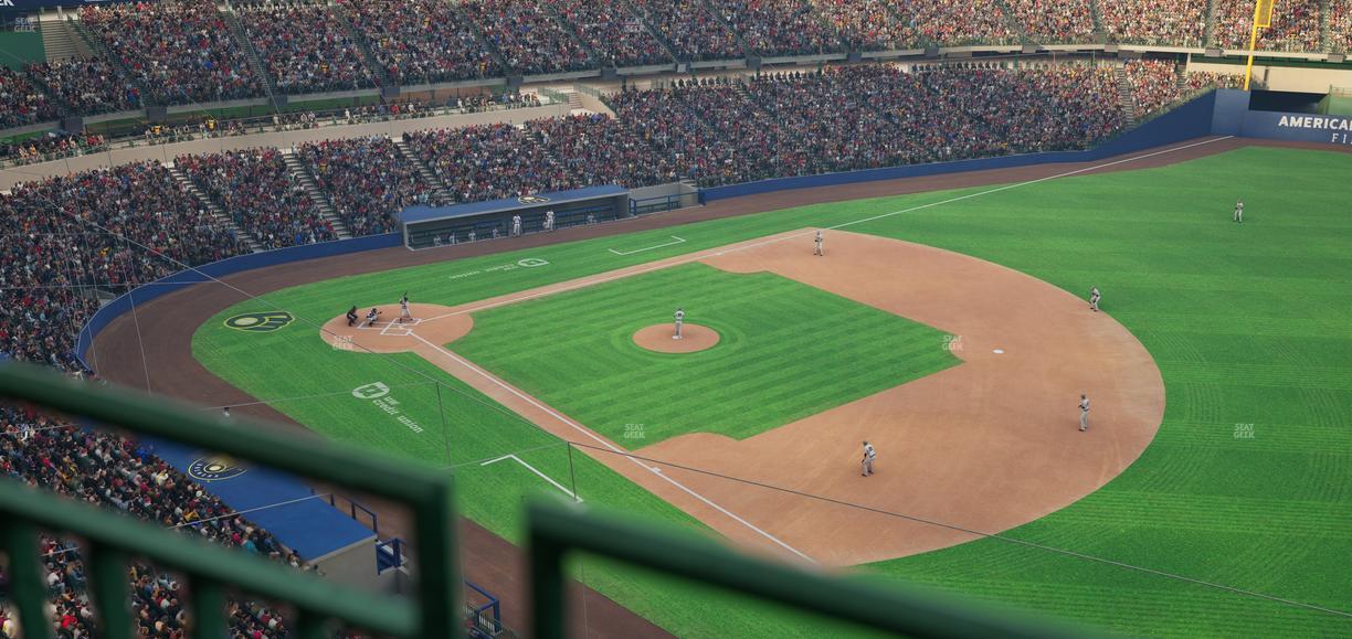 American Family Field - Section 410 Seat View