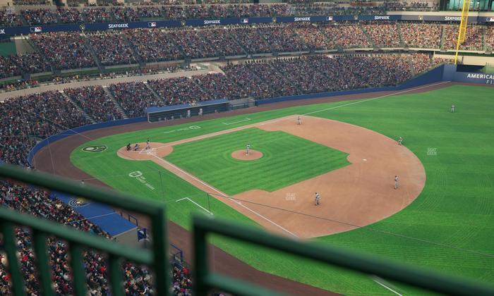 American Family Field - Section 410 Seat View