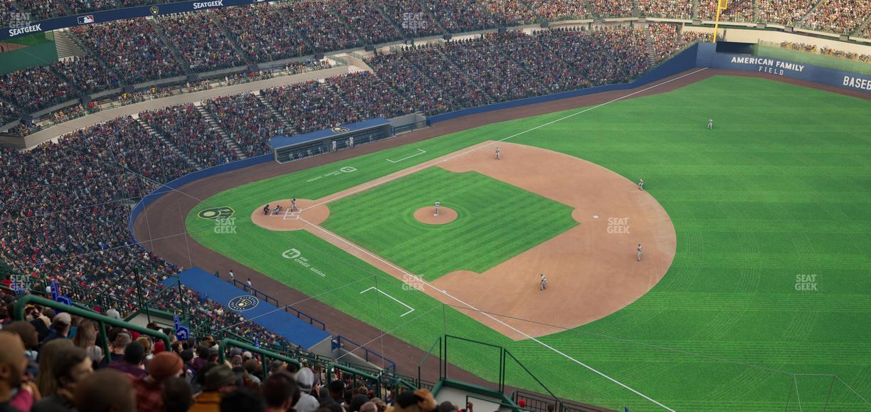 American Family Field - Section 410 Seat View