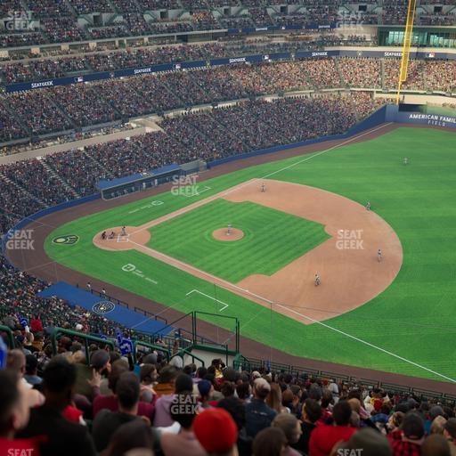 American Family Field - Section 411 Seat View