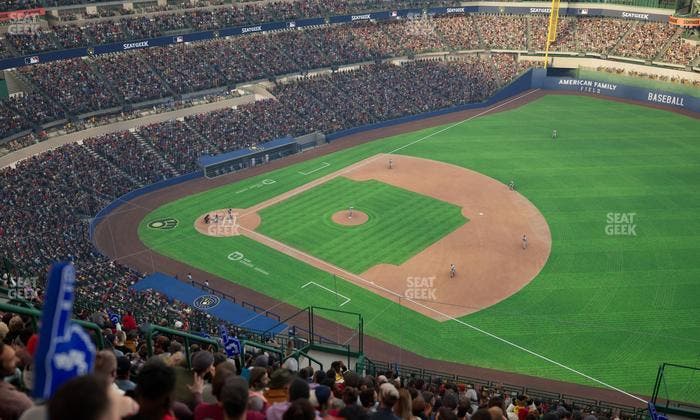 American Family Field - Section 411 Seat View