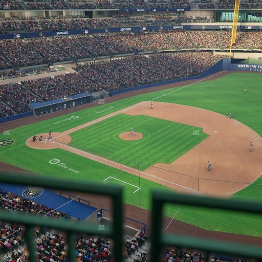 American Family Field - Section 412 Seat View