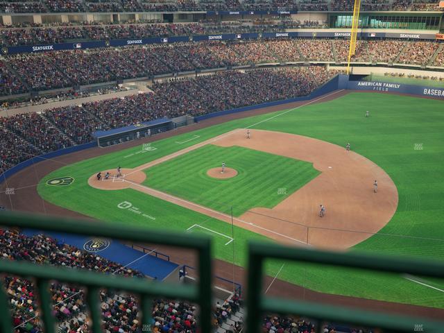 American Family Field - Section 412 Seat View