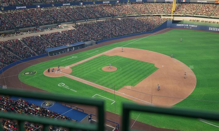 American Family Field - Section 412 Seat View