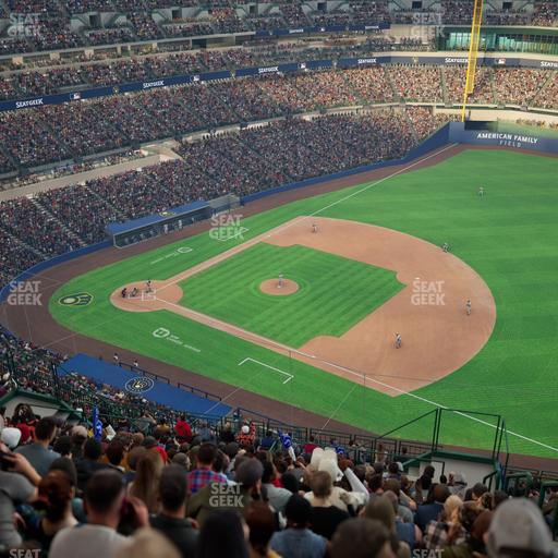 American Family Field - Section 412 Seat View