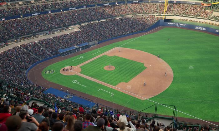 American Family Field - Section 412 Seat View