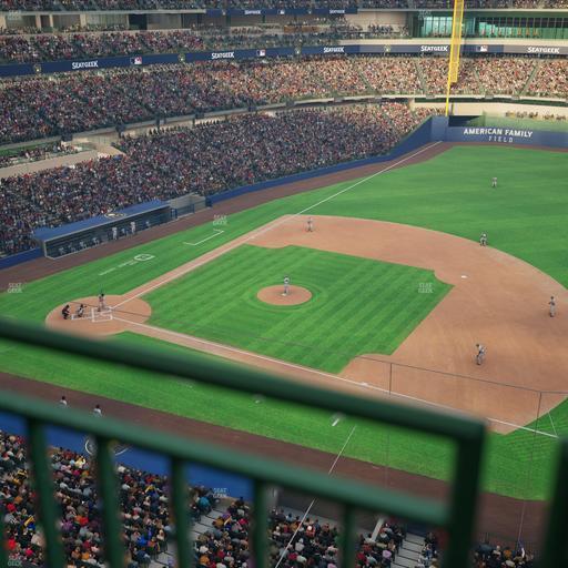 American Family Field - Section 413 Seat View