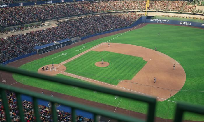 American Family Field - Section 413 Seat View