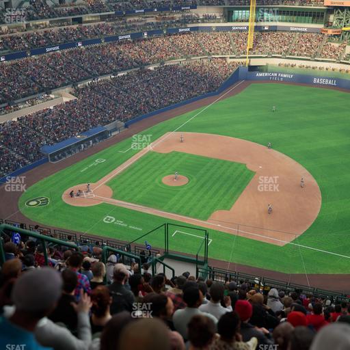 American Family Field - Section 413 Seat View