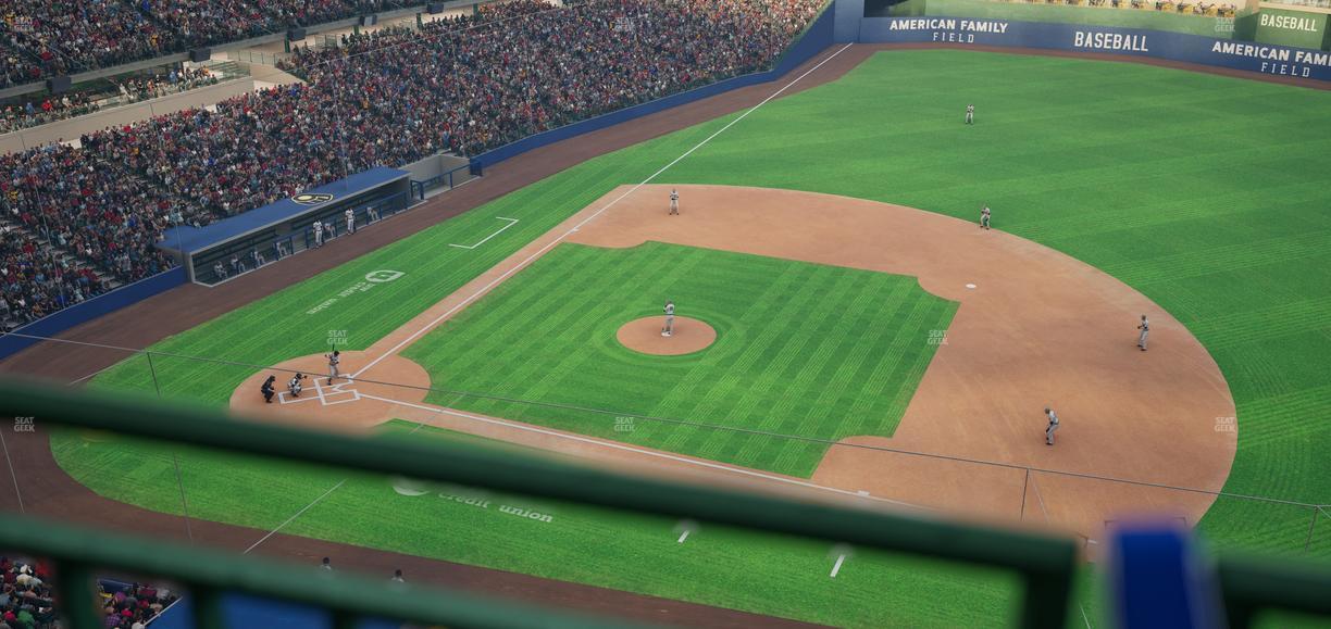 American Family Field - Section 414 Seat View
