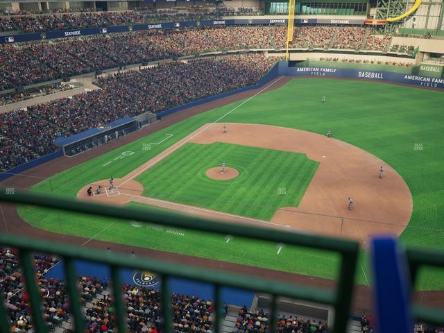 American Family Field - Section 414 Seat View