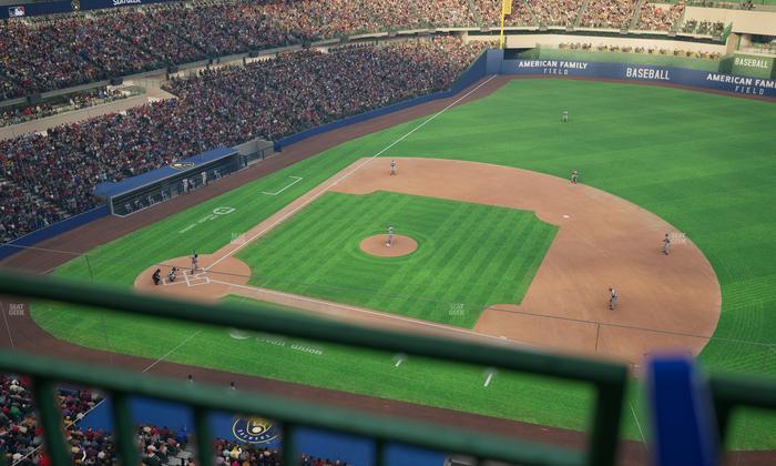 American Family Field - Section 414 Seat View