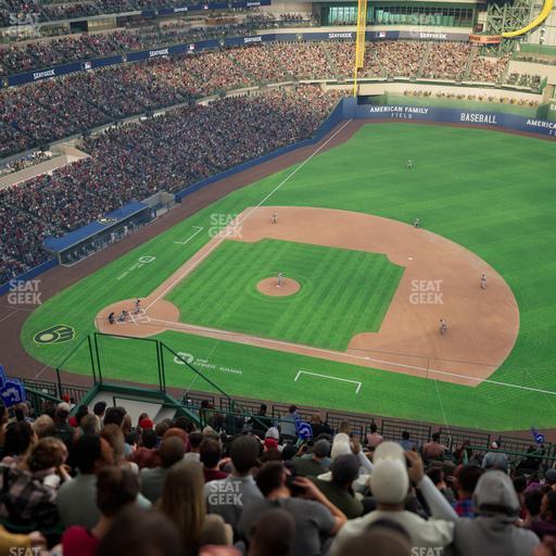 American Family Field - Section 414 Seat View