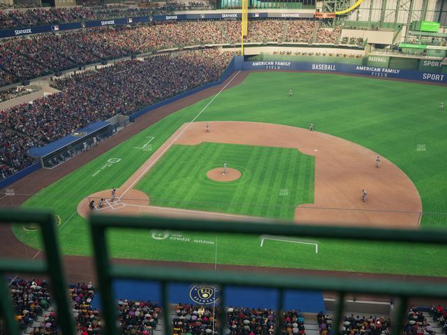 American Family Field - Section 415 Seat View