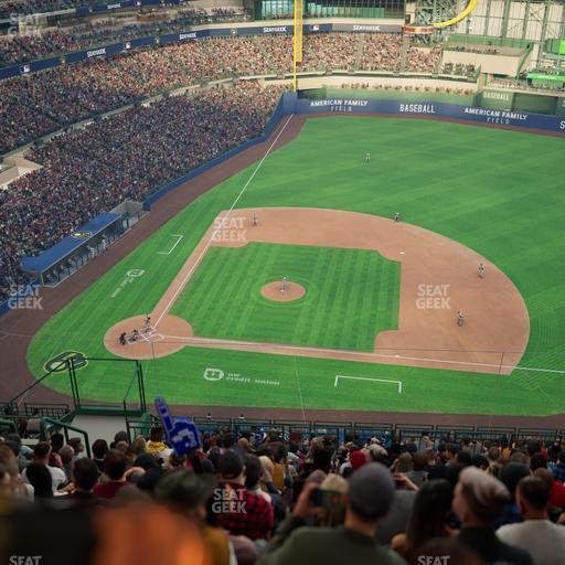 American Family Field - Section 415 Seat View