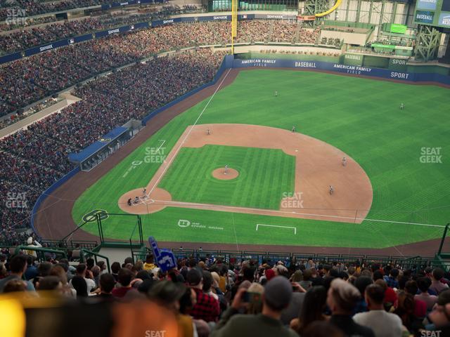 American Family Field - Section 415 Seat View American Family Field - Section 415 Seat View