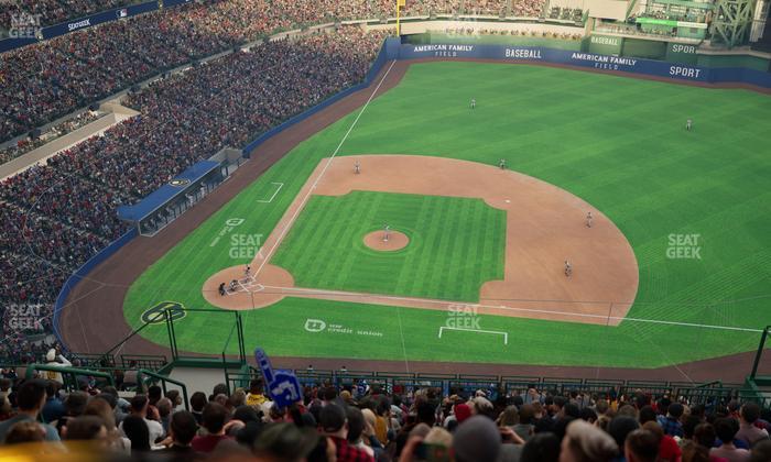 American Family Field - Section 415 Seat View