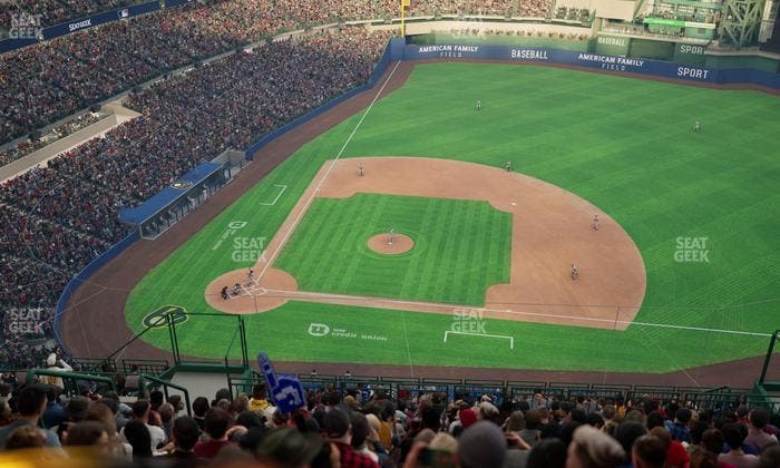 American Family Field - Section 415 Seat View