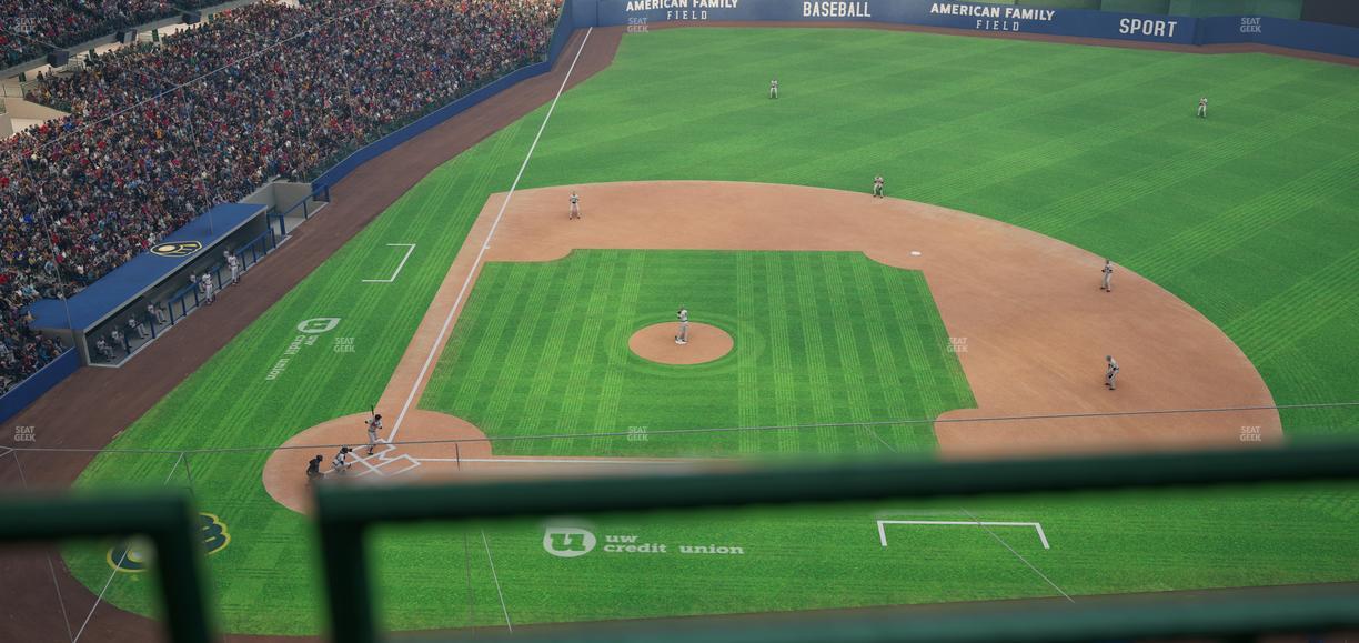 American Family Field - Section 416 Seat View