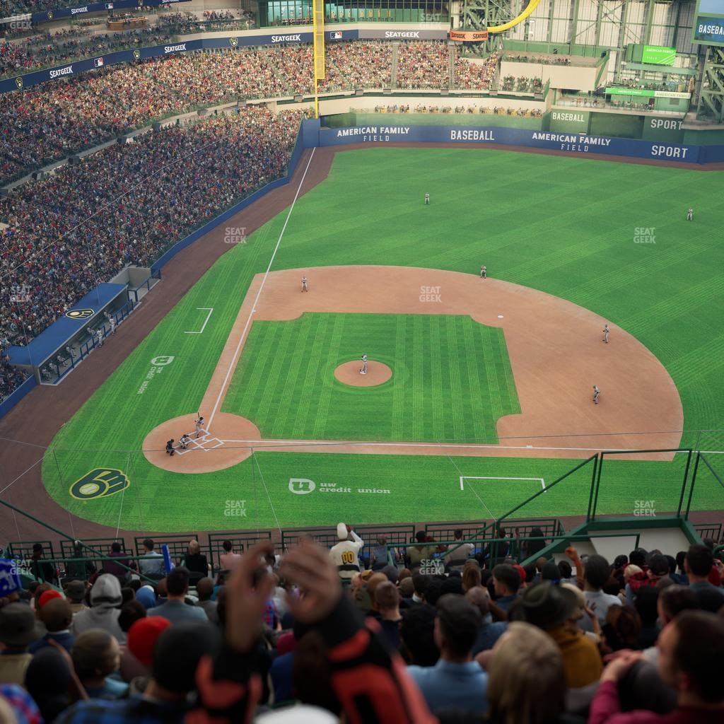 American Family Field - Section 416 Seat View