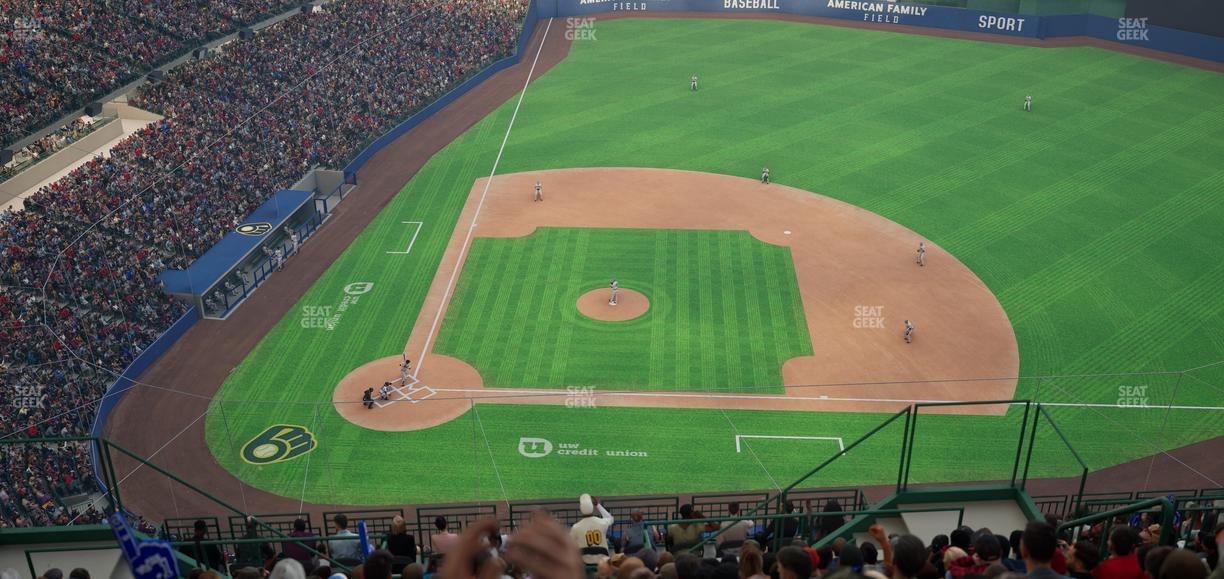 American Family Field - Section 416 Seat View