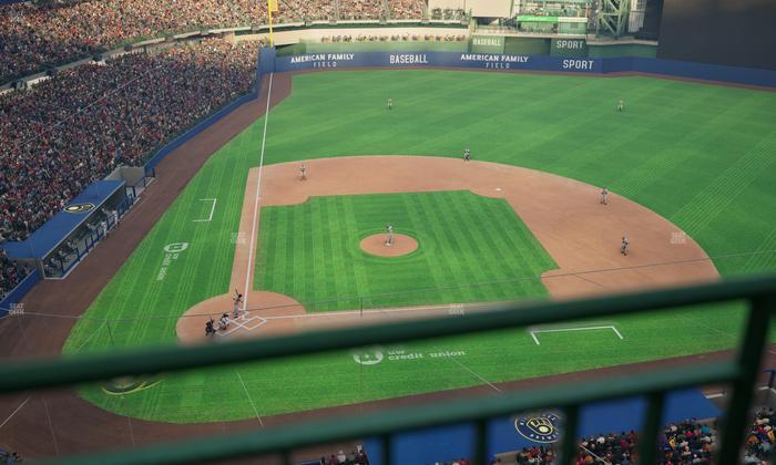 American Family Field - Section 417 Seat View