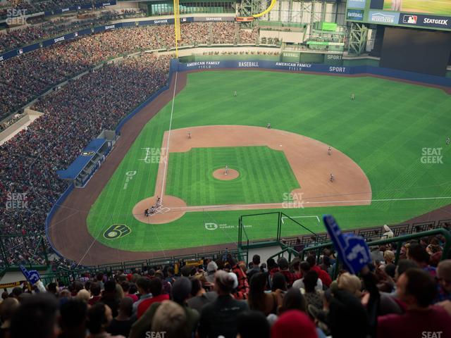 American Family Field - Section 417 Seat View American Family Field - Section 417 Seat View