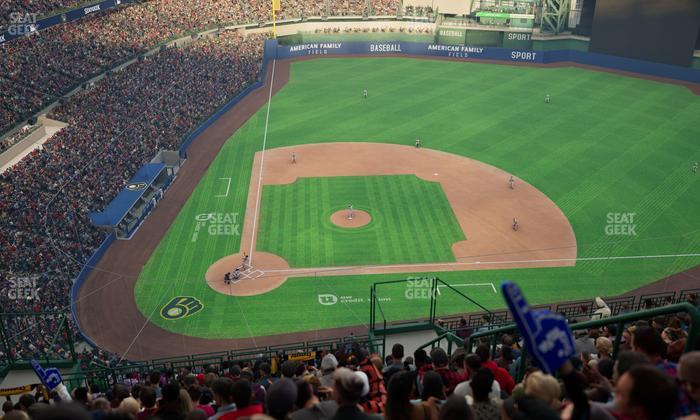 American Family Field - Section 417 Seat View