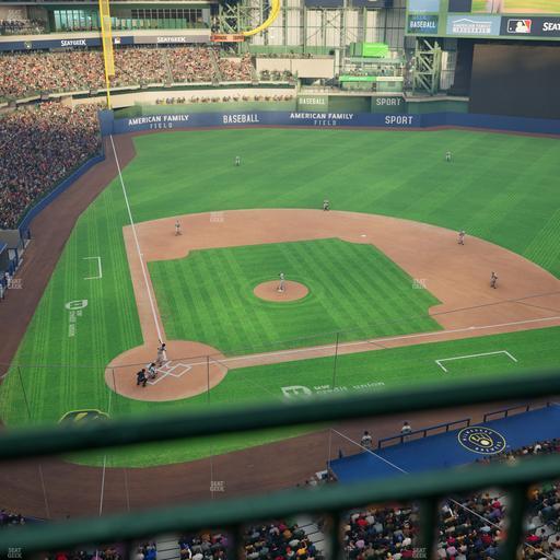 American Family Field - Section 418 Seat View