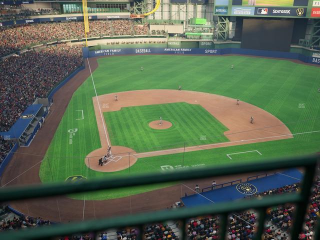 American Family Field - Section 418 Seat View