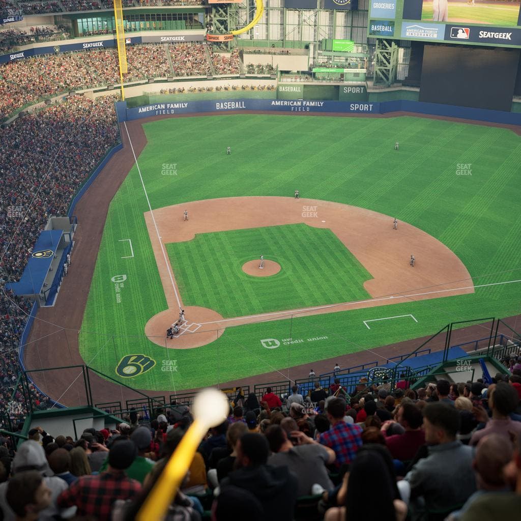 American Family Field - Section 418 Seat View
