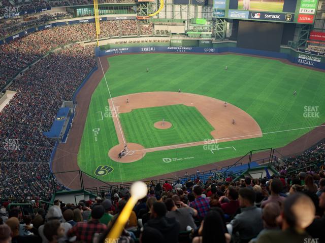 American Family Field - Section 418 Seat View American Family Field - Section 418 Seat View