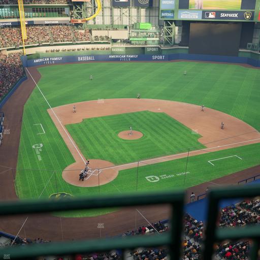 American Family Field - Section 419 Seat View