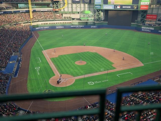 American Family Field - Section 419 Seat View