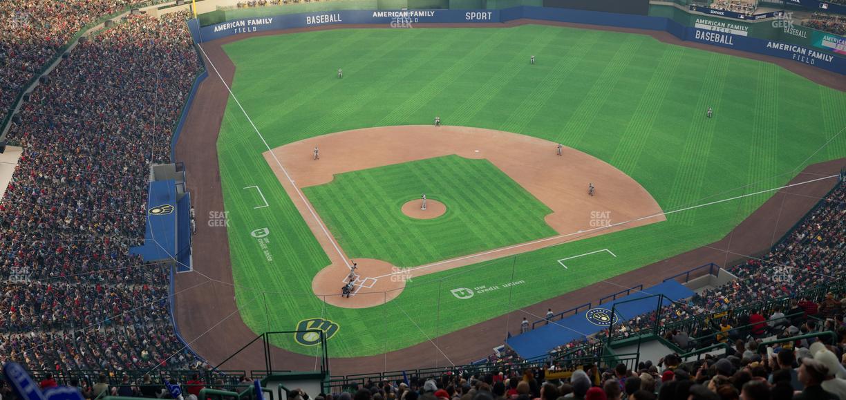 American Family Field - Section 419 Seat View