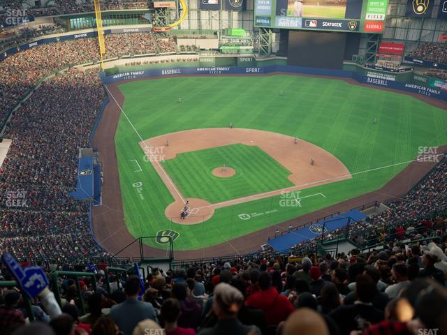 American Family Field - Section 419 Seat View American Family Field - Section 419 Seat View