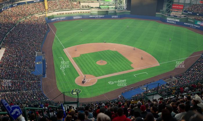 American Family Field - Section 419 Seat View