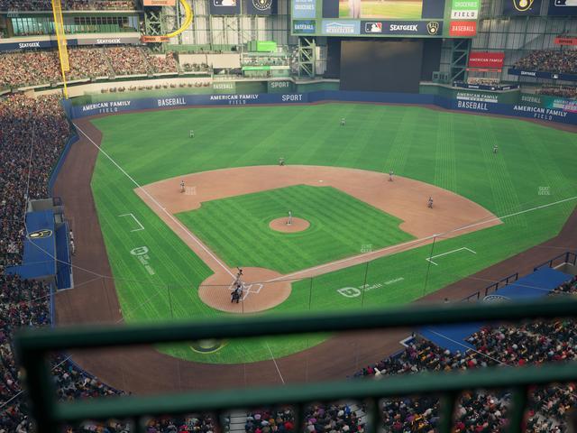 American Family Field - Section 420 Seat View