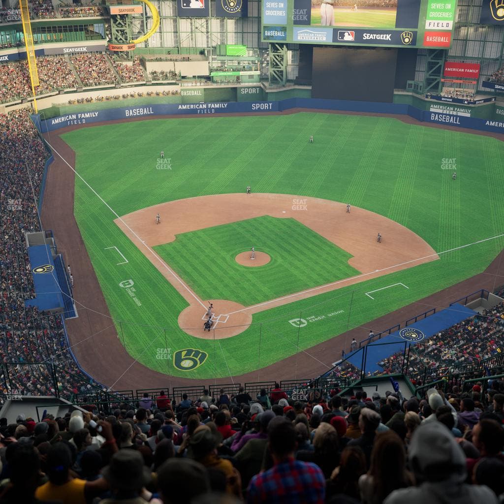 American Family Field - Section 420 Seat View