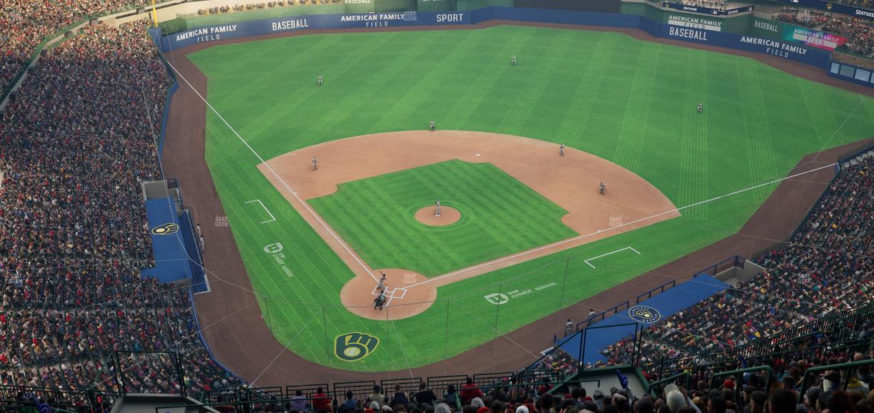 American Family Field - Section 420 Seat View