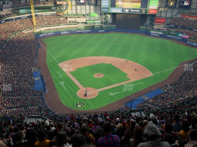 American Family Field - Section 420 Seat View American Family Field - Section 420 Seat View