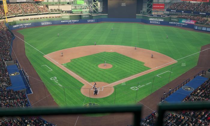 American Family Field - Section 421 Seat View