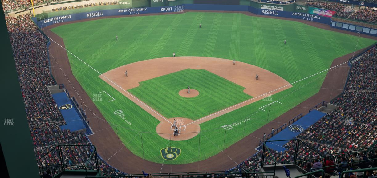 American Family Field - Section 421 Seat View