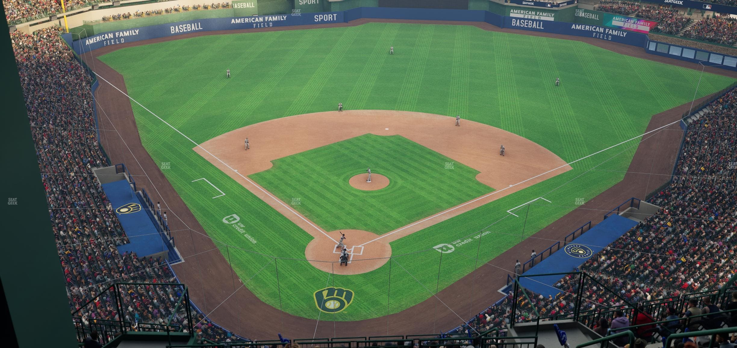 American Family Field - Section 421 Seat View