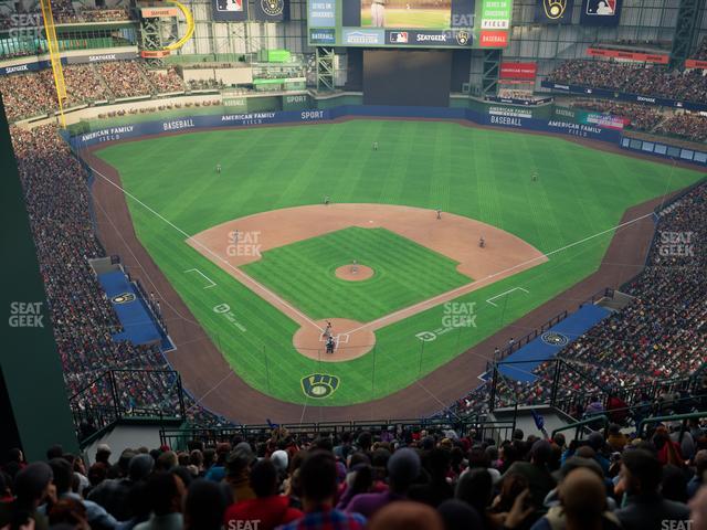 American Family Field - Section 421 Seat View American Family Field - Section 421 Seat View