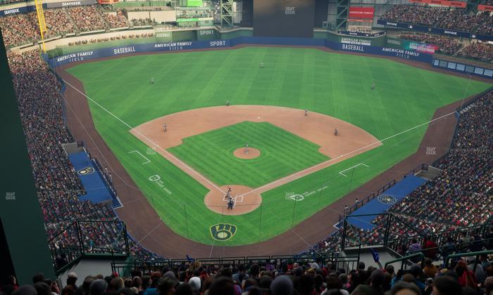 American Family Field - Section 421 Seat View