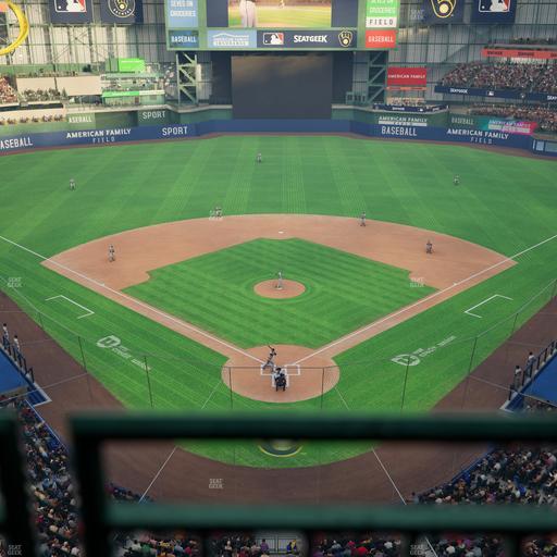 American Family Field - Section 422 Seat View