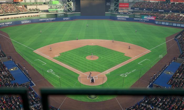 American Family Field - Section 422 Seat View