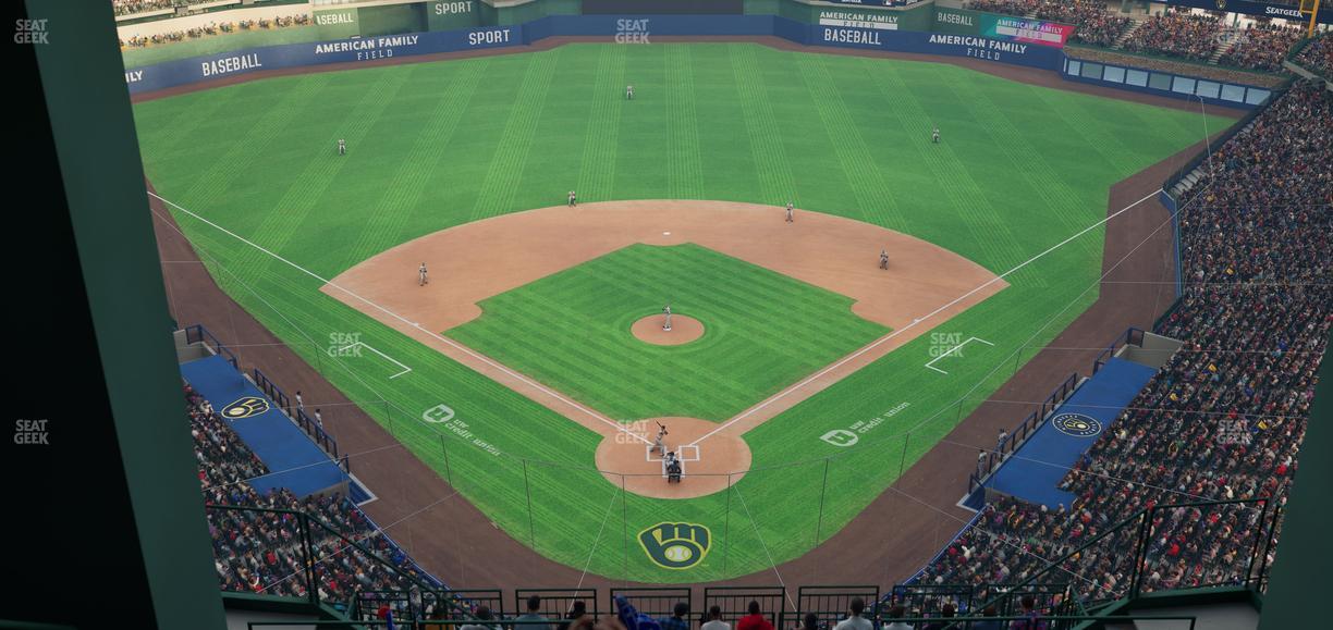 American Family Field - Section 422 Seat View